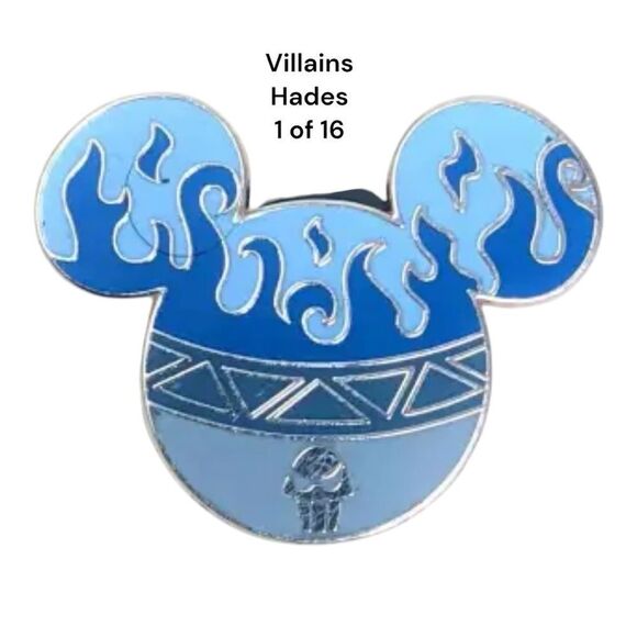 Disney Villains Mickey Icons Mystery Collection - Hades Mickey head - Picture 2 of 13